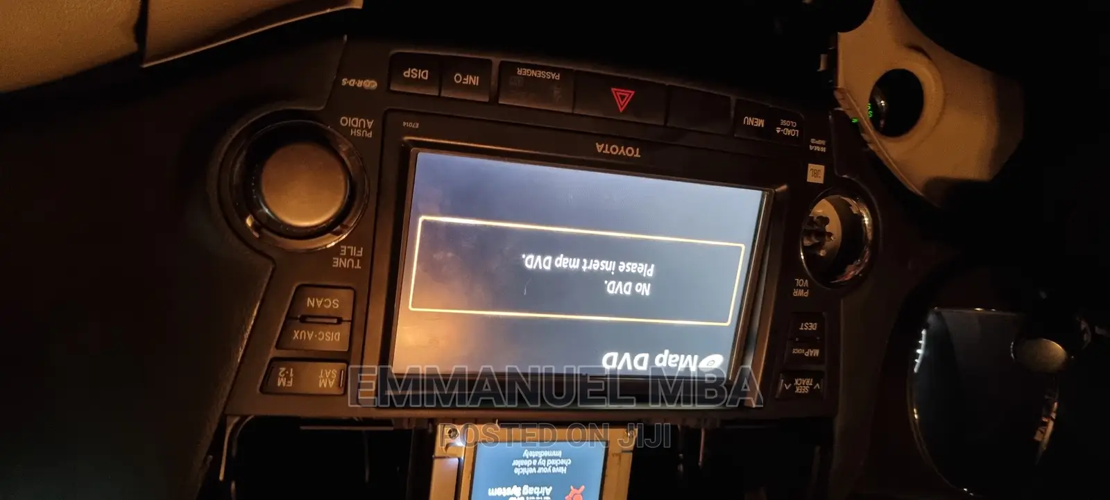 DVD Map Problems for All Cars
