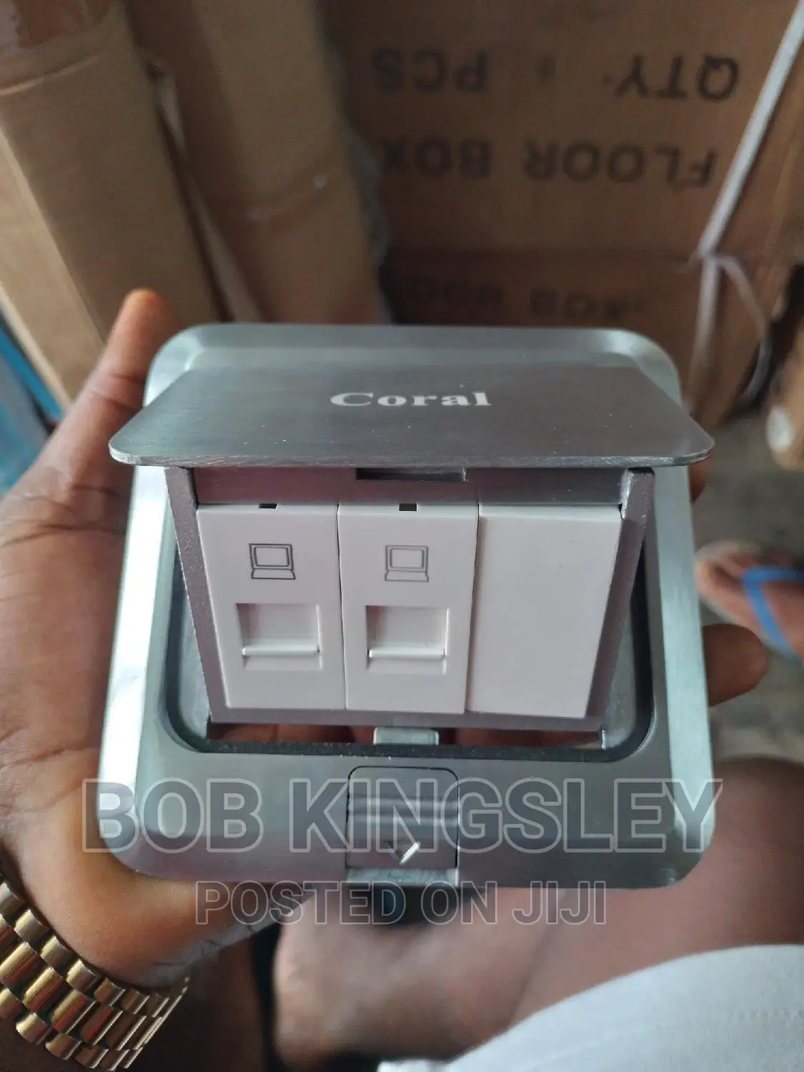 2way Data Floor Socket