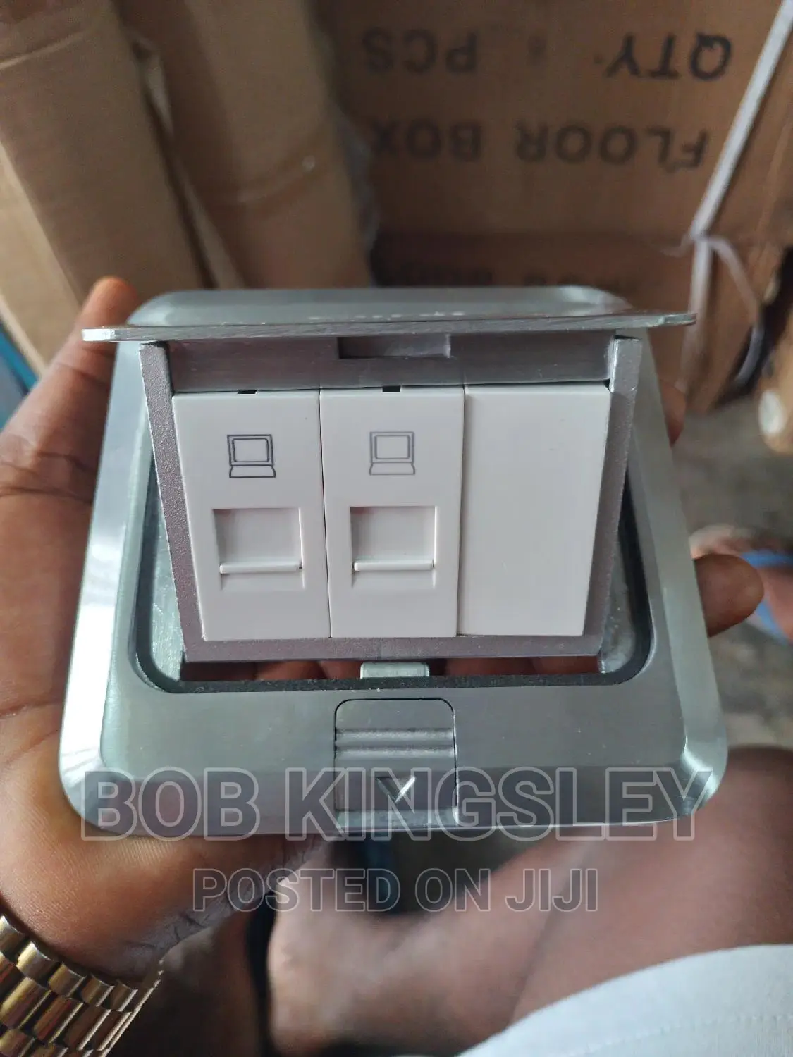 2way Data Floor Socket
