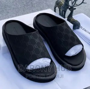NEW Black Quality BALENCIAGA Slides