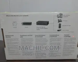 Cisco Sf110d_05 5port 10/100 Desktop Switch