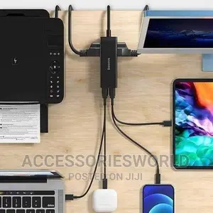 Baseus Gan3 Pro Desktop Powerstrip Ac+2u+2c 65w Eu Black