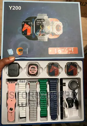 3 in 1 Smart Watch With Stylus Pen and 13 Straps