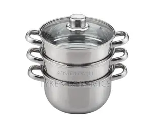 Sabichi Essentials 18cm 3 Tier Steamer With Lids