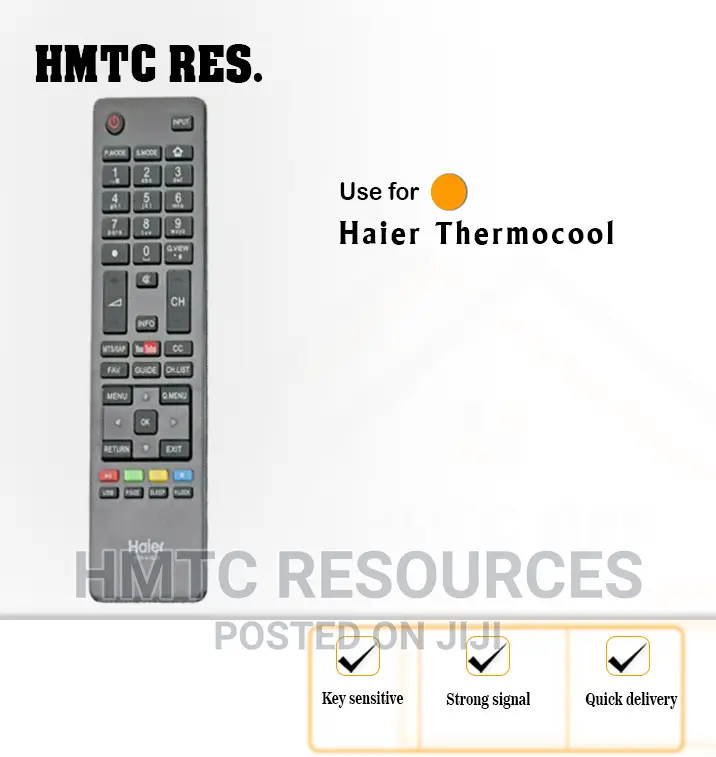 Haier Thermocool Led/Smart Television Remote Control