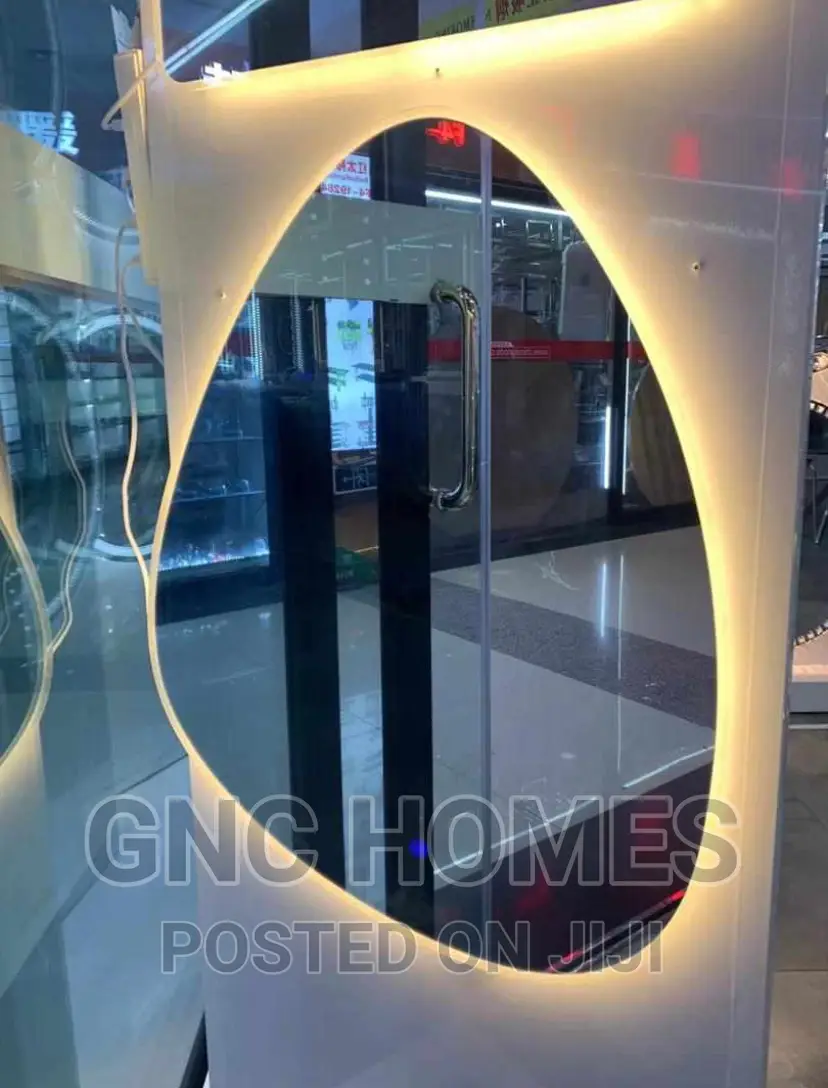 Amber Shape LED Mirror 3-1