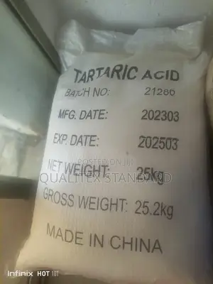 Tartaric Acid 25kg
