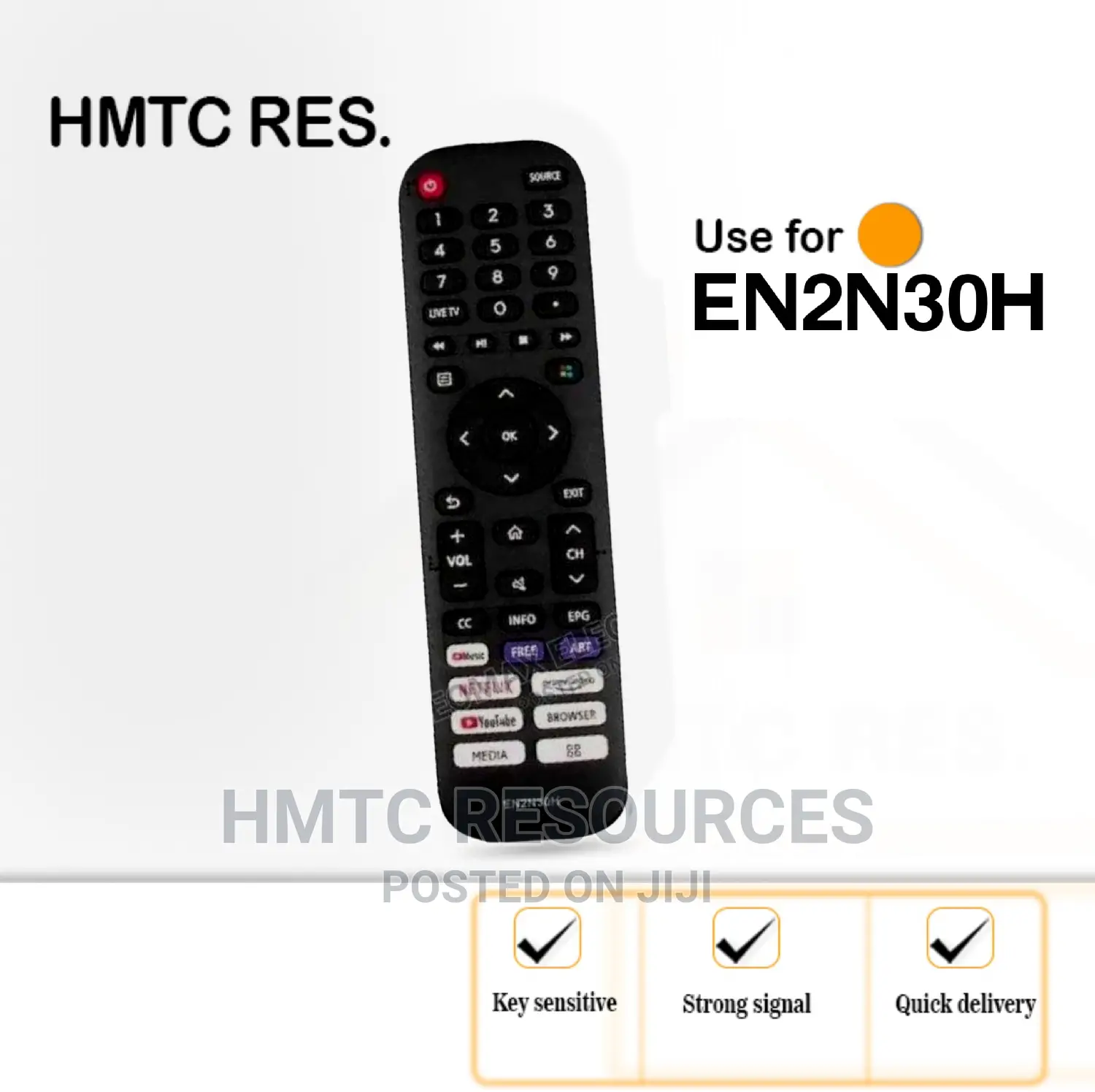 Newly Built Hisense Smart Remote Control
