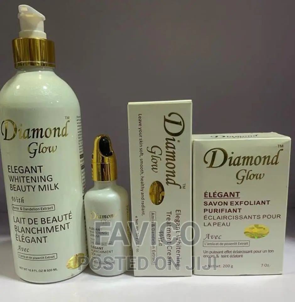 Diamond Glow Elegant Whitening Milk Set