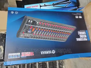 16 Channel Mixer Yamaha Flat