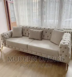 Set of Tufted Sofa Up for Grab