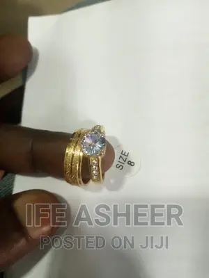 France Gold Couples Set of Wedding Ring 003 - Gold