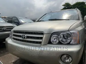 Toyota Highlander Limited V6 2005 Gold
