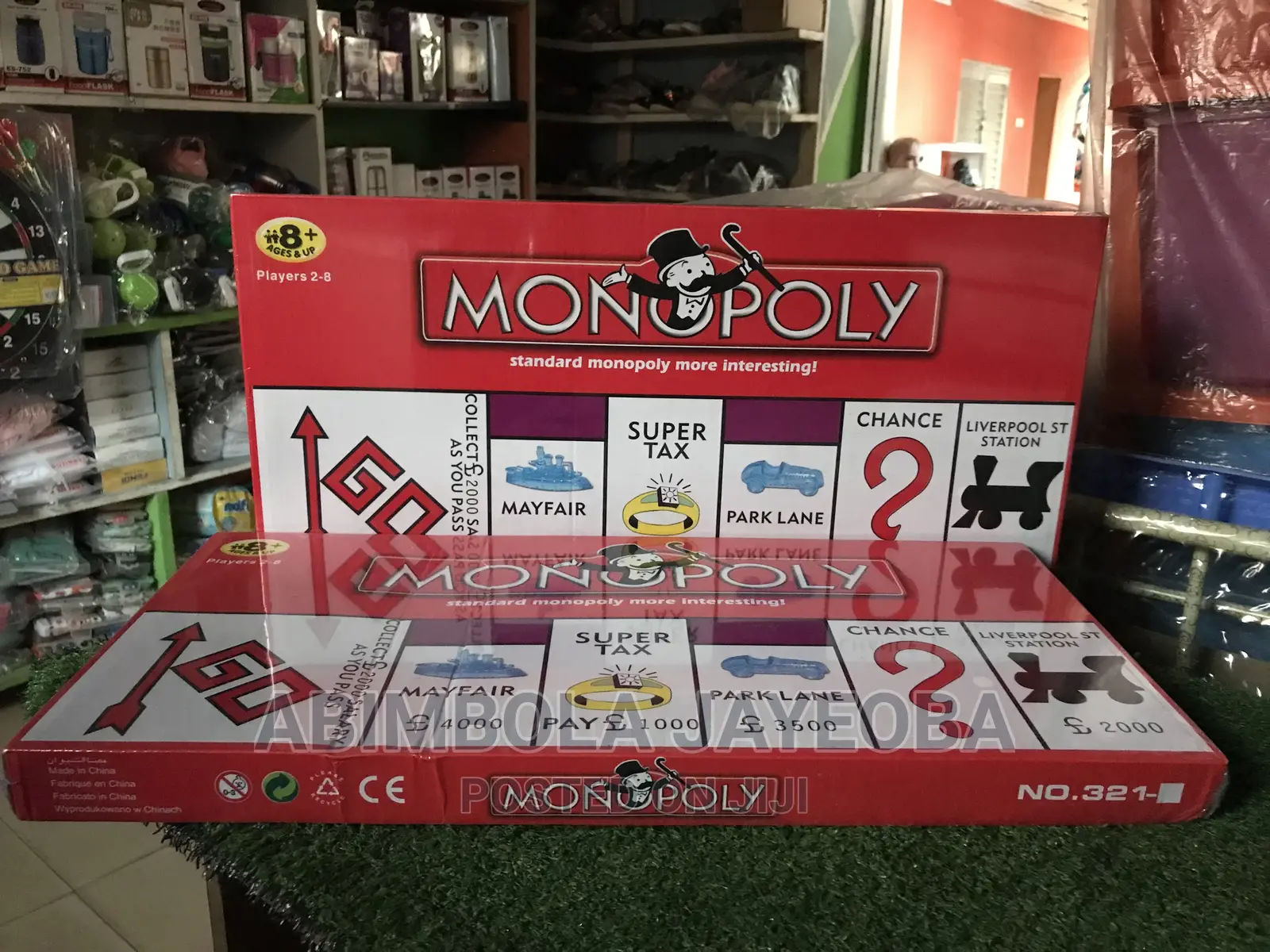 Monopoly Classical English - Standard Classic Monopoly 321