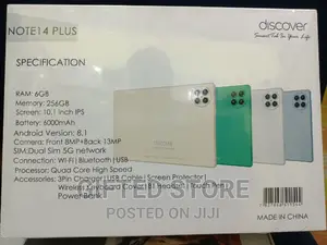 New Discover Note 13 Plus 256 GB Green