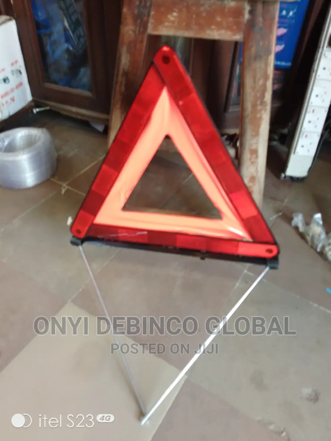Reflective C- Caution Triangle Traffic Safety