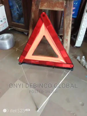 Reflective C- Caution Triangle Traffic Safety