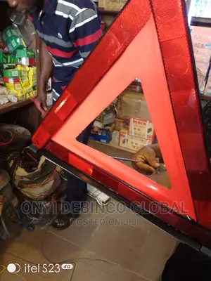 Reflective C- Caution Triangle Traffic Safety