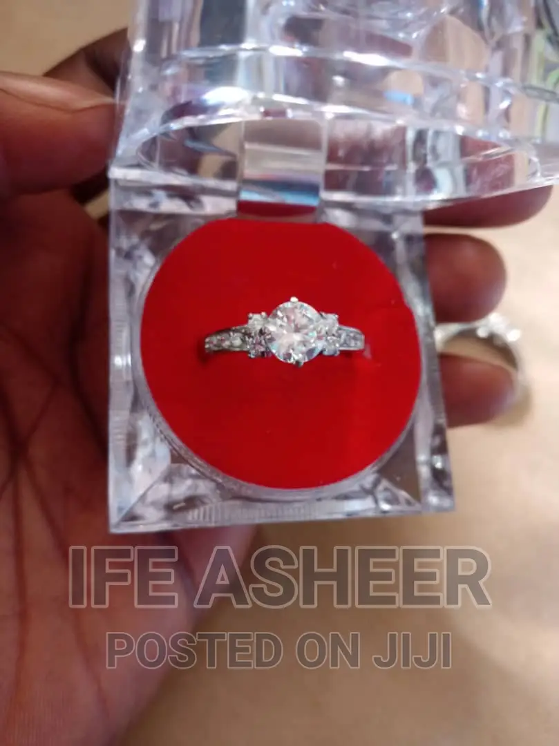 U.S Sterling Silver Ladies Proposal Ring 017 - Silver