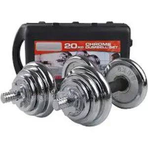 20kg Chrome Case Dumbbell