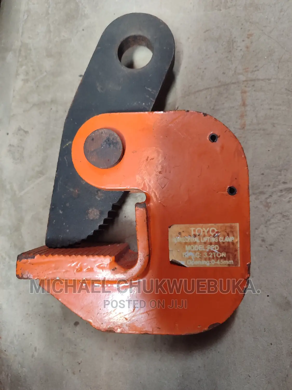 5 Ton Horizontal Plate Clamp