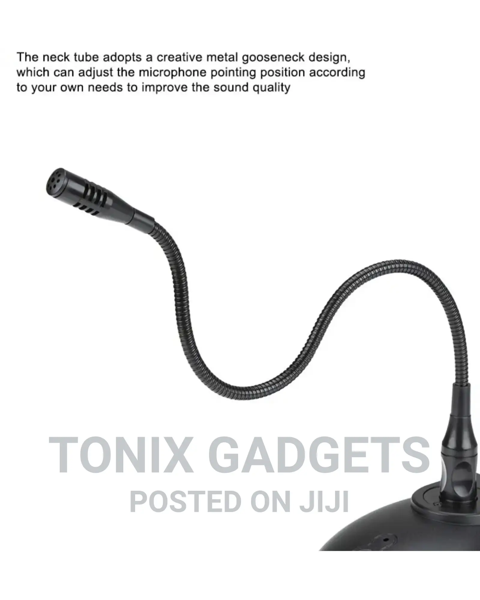 Professional USB Gooseneck Microphone