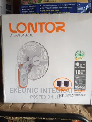 Lontor Rechargable Fan
