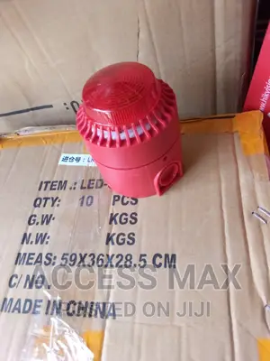 Conduit Sounder Siren With Flash Light