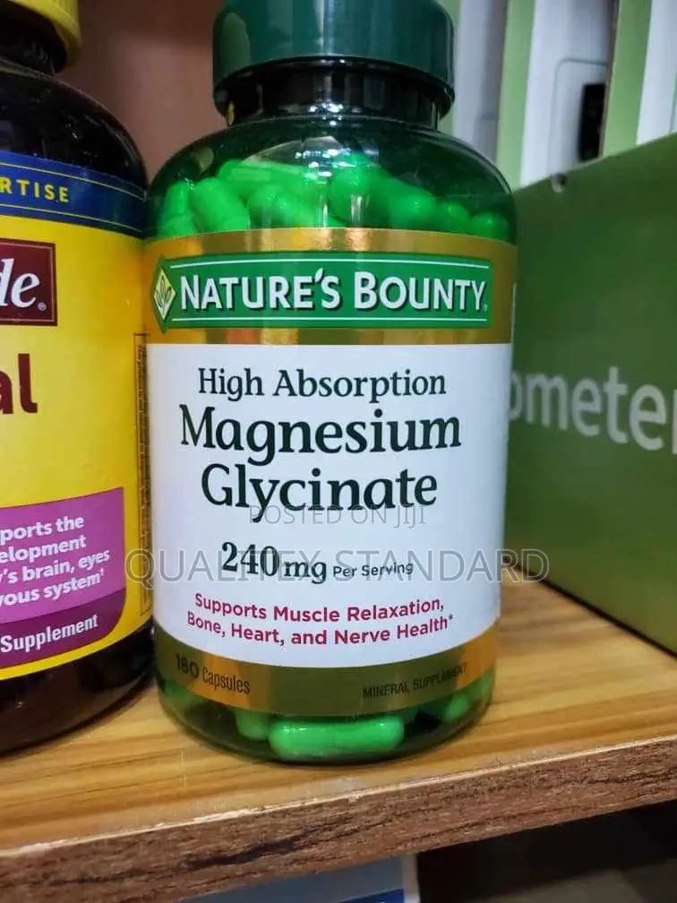 Nature's Bounty High Absorption Magnesium Glycinate