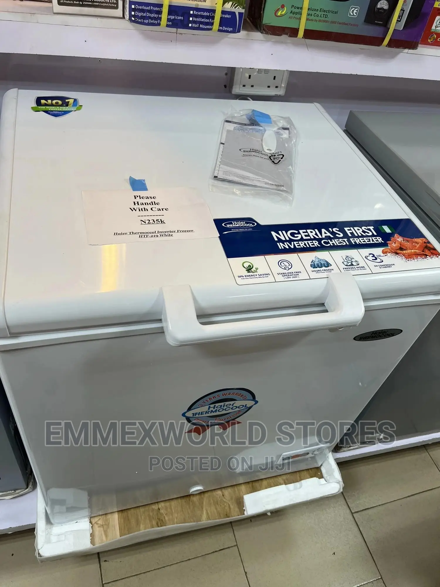 Haier Thermocool Inverter Freezer 219
