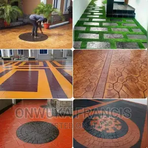 Abuja Best Stamp Concrete Finisher 