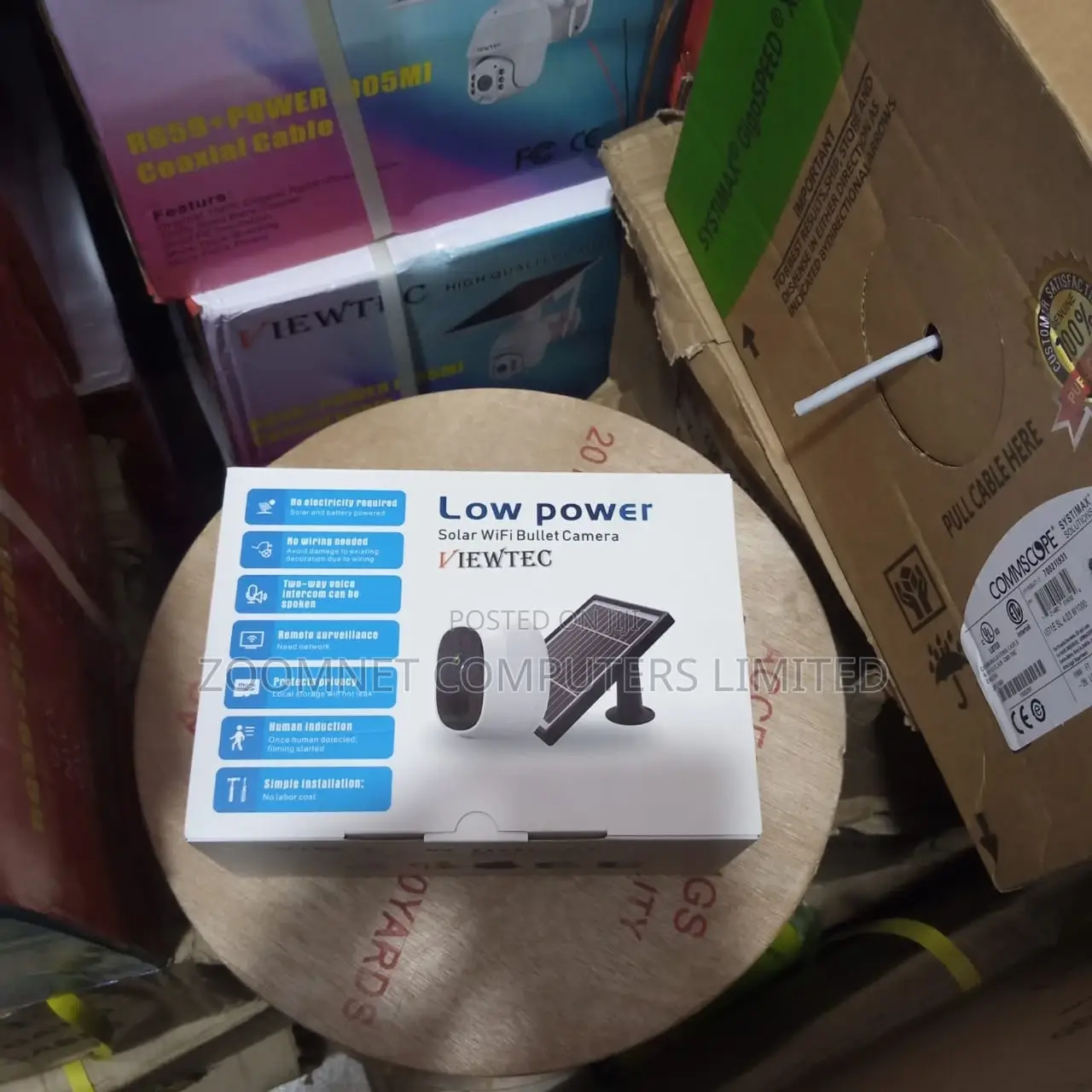 Surveillance Outdoor Solar Camera