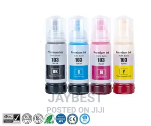 Epson 103 Black Premium Compatible Refill Ink C / M/ Y / Bk