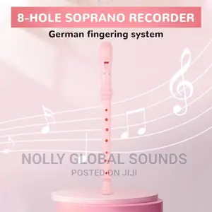 Recorder Flute for Kids With Cleaning Rod. Soprano (2pcs)