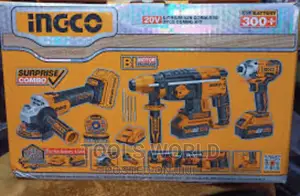 Ingco Lithium-ion Cordless 3pcs Combo Kitcosli230520