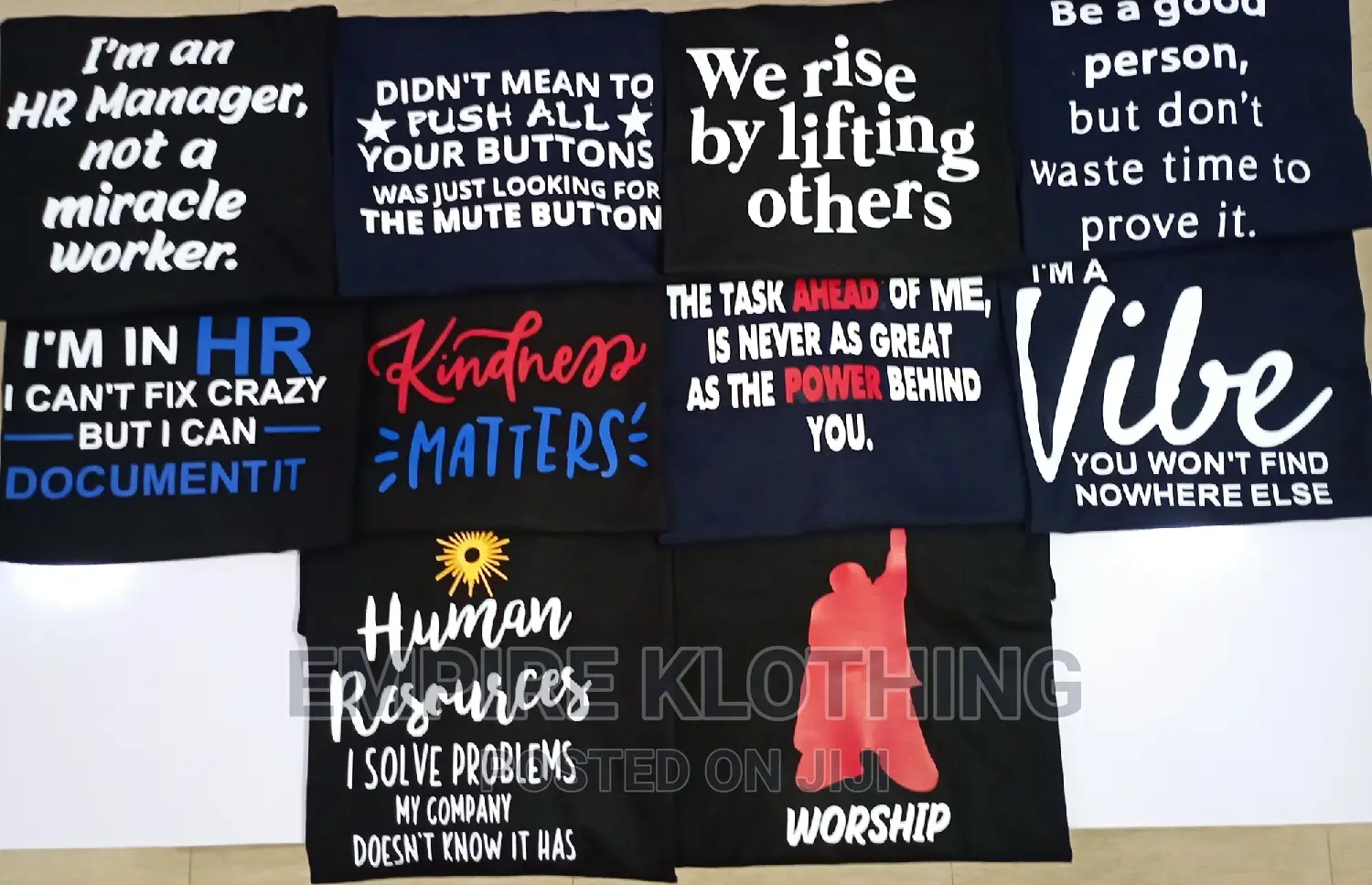 Custom Made T-shirt/Polo