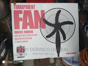 Transparent Odf02-18inch Standing Fan 50w