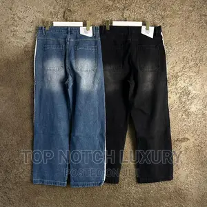*Original BALENCIAGA Oversized Denim Pants*. Men Women