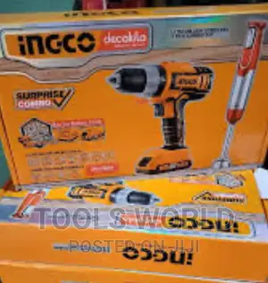 INGCO Lithium-Ion Impact Drill (CIDLI20031) 2pcs Combo