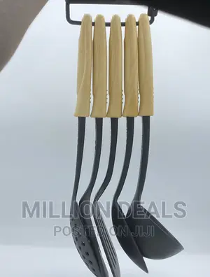 5 Pieces Non- Stick Stylish Cooking Spoons