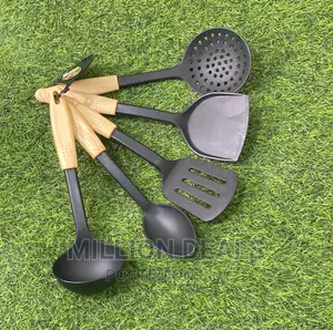 5 Pieces Non- Stick Stylish Cooking Spoons