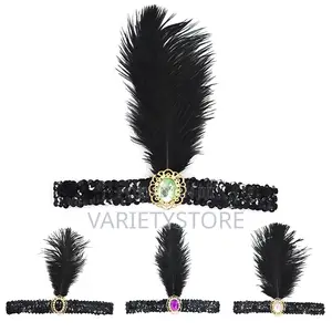 Halloween Feather Hairband