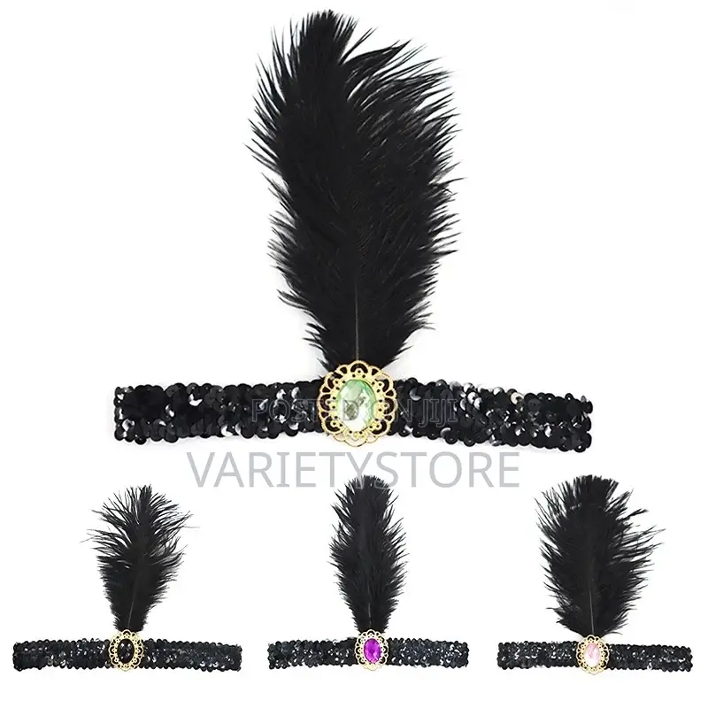 Halloween Feather Hairband
