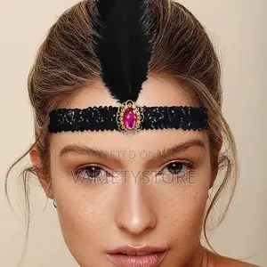 Halloween Feather Hairband
