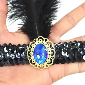 Halloween Feather Hairband