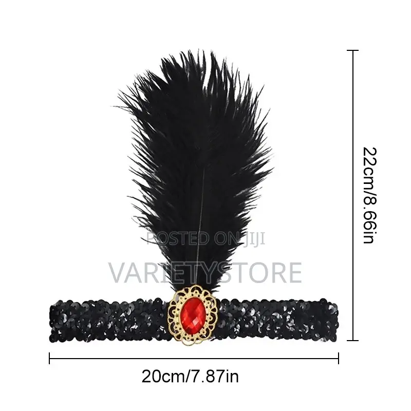Halloween Feather Hairband