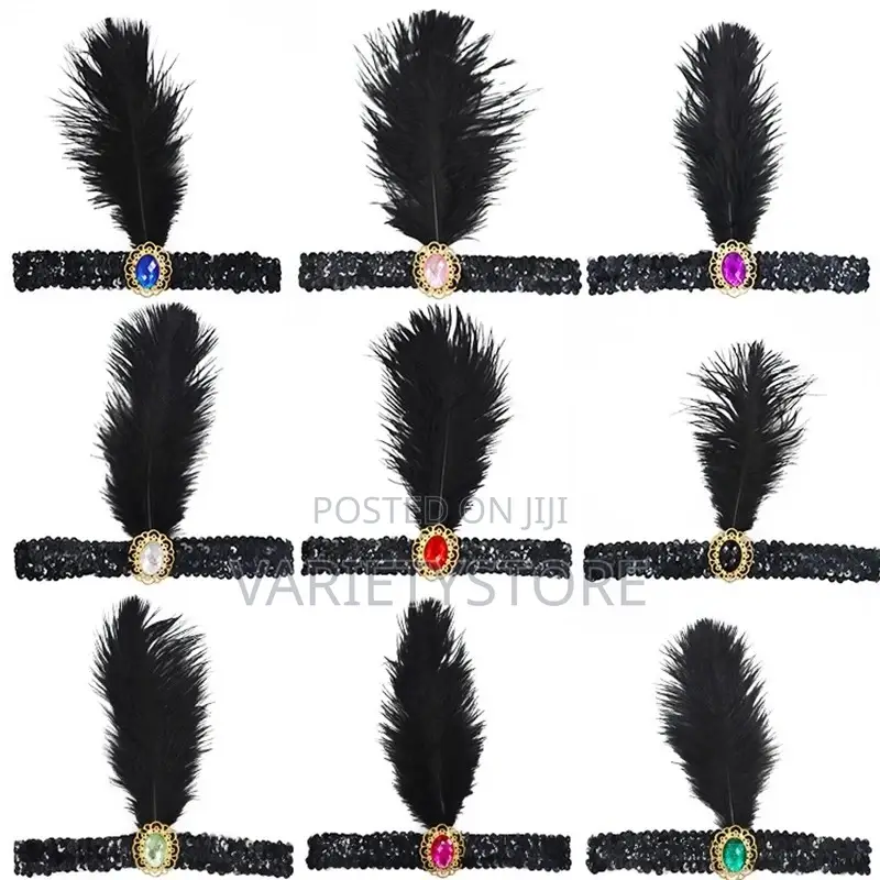 Halloween Feather Hairband