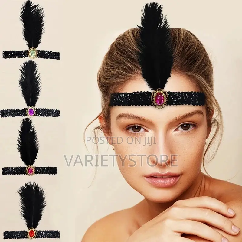 Halloween Feather Hairband