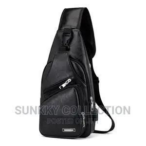 Smart Pu Leather Shoulder Bag/Chest Bag