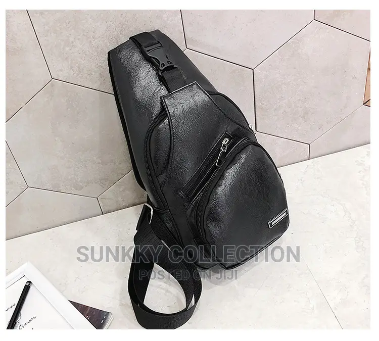 Smart Pu Leather Shoulder Bag/Chest Bag